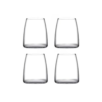 4-Piece Pinot Water Glass Set, 390 ml, Clear