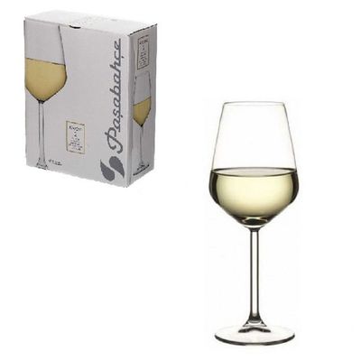 2-Piece Allegra White Wine Glass Set, 350 ml, 217 mm Height, 57 mm Diamater, Clear