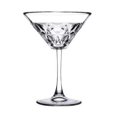 4-Piece Estrella Martini Glass Set, 210 ml, 155 mm Height, 120 mm Diameter