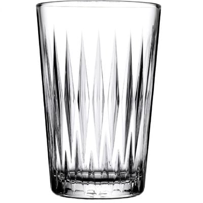 Pasabahce 6-Piece Luzia Long Drink Tumbler, 350 ml, 124 mm Height, 81 mm Diameter, Clear 