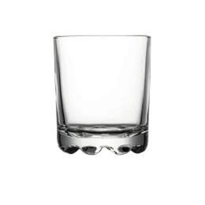 6-Piece Karaman Whisky Tumbler, 250 ml, 92 mm Height, 77 mm Diameter, Clear 