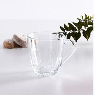 Pasabahce 2-Piece Mercan Glass Mug Set, 160 ml