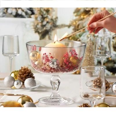 Pasabahce Petite Patisserie Footed Service Bowl, 224 mm Diameter, 222 mm Height