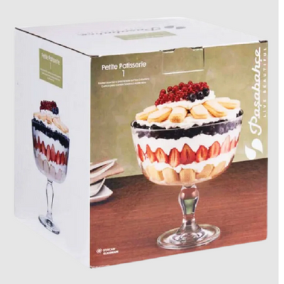 Pasabahce Petite Patisserie Footed Service Bowl, 224 mm Diameter, 222 mm Height