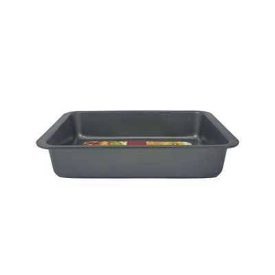 Non-Stick Small Roaster Pan 21.5cm x 16.6cm x 4.4cm, Black