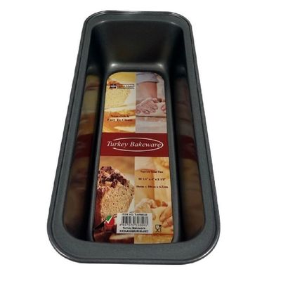 Non-stick Narrow Loaf Bread Pan, 26cm x 10cm x 6.5 cm , Black