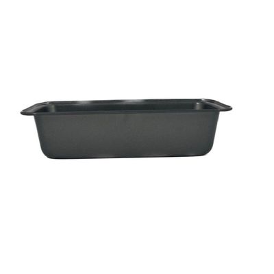 Non-stick Narrow Loaf Bread Pan, 26cm x 10cm x 6.5 cm , Black