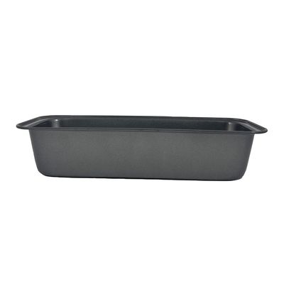 Non-stick Narrow Loaf Bread Pan, 30cm x 11.1cm x 6.5 cm , Black