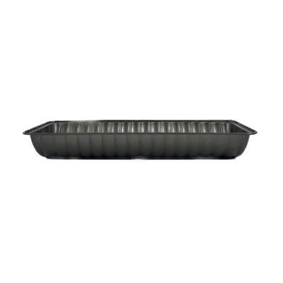 Non-stick Back Form Tin - Cake Pan, 30cm x 11cm x 4.5cm, Black