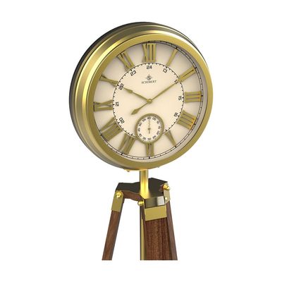 Metal & Wooden Floor Standing Clock 6680G /  Folding Antique Floor Standing Clock in Roman Number (135cm to 180cm)