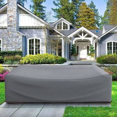 Protection Cover for Albany 8 Seater Garden Sofa - L280 x W190 x H95cm - Grey