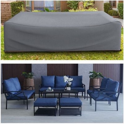 Protection Cover for Torino 7-Seater Sofa Set - L320 x W250 x H85cm - Grey