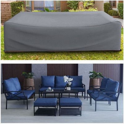 Protection Cover for Torino 7-Seater Sofa Set - L320 x W250 x H85cm - Grey