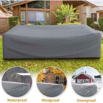 Protection Cover for Willy 4-Seater Sofa Set - L300 x W180 x H80cm - Grey