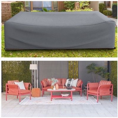 Protection Cover for Willy 4-Seater Sofa Set - L300 x W180 x H80cm - Grey