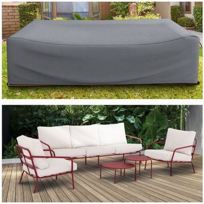 Protection Cover for Cherry 5-Seater Sofa Set - L260 x W180 x H75cm - Grey