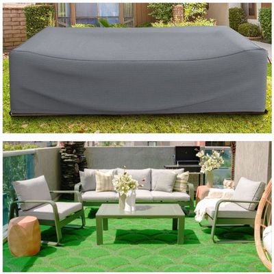 Protection Cover for Olivero 5-Seater Outdoor Sofa - L300 x W180 x H75cm - Grey