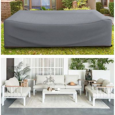 Protection Cover for Romana 7-Seater Sofa Set - L300 x W250 x H70cm - Grey