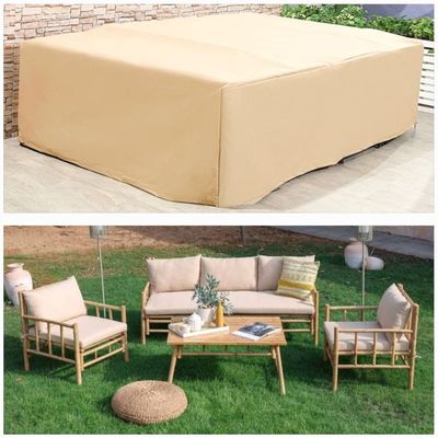 Protection Cover for Gale 5-Seater Wooden Sofa - L280x W160 x H80cm - Beige