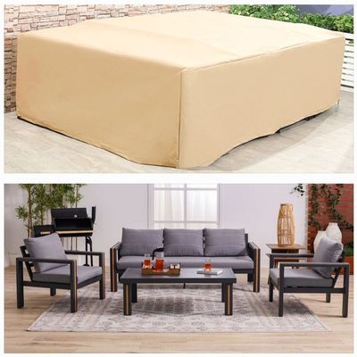 Protection Cover for Colter 5-Seater Outdoor Sofa - L310 x W180 x H80cm - Beige