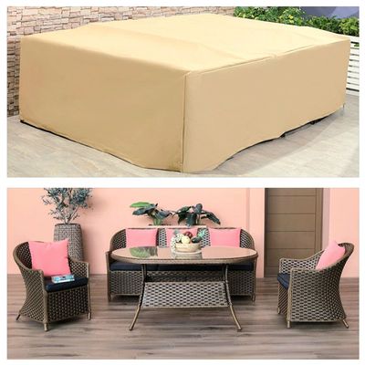 Protection Cover for Venus 5-Seater Outdoor Sofa - L300 X W180 x H80cm - Beige