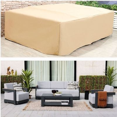 Protection Cover for Romana Jessica 5-Seater Sofa - L310 x W180 x H70cm - Beige