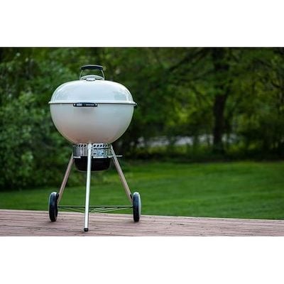 Weber Master Touch Charcoal Grill 22 inch Spring Ivory