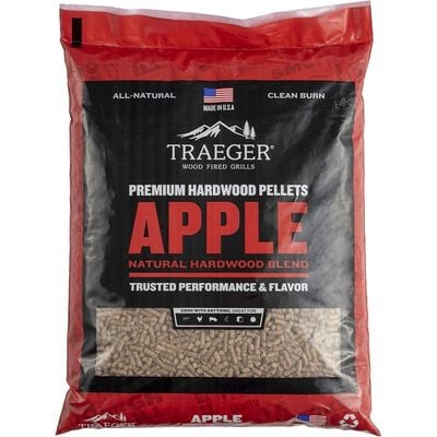 Traeger Apple Bbq Wood Pellets 20Lb Bag