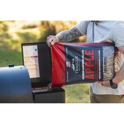 Traeger Apple Bbq Wood Pellets 20Lb Bag