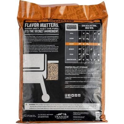 Traeger Hickory Bbq Wood Pellets 20Lb Bag