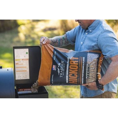 Traeger Hickory Bbq Wood Pellets 20Lb Bag