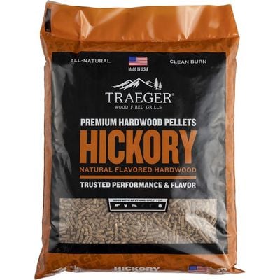 Traeger Hickory Bbq Wood Pellets 20Lb Bag