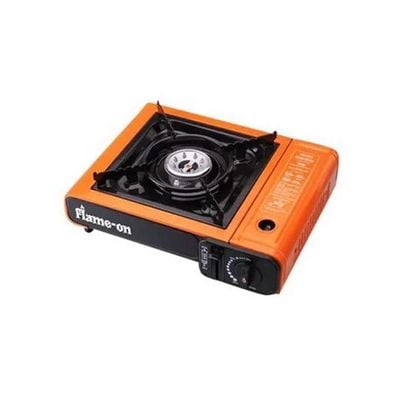 Flame On Portable Stove Orange