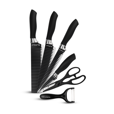 6 Pieces Kitchen Knife Set