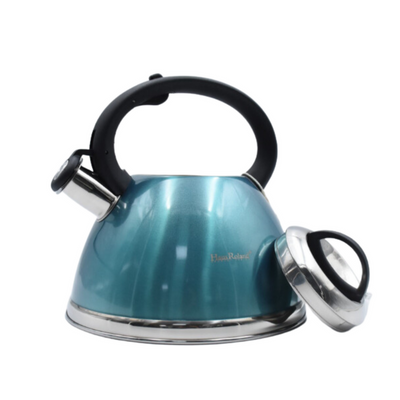 Glossy Whistling Kettle Blue - 3 Liters