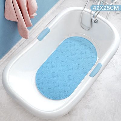 Non-Slip Kids Bath Mat, Odorless Silicone Bathtub Mat for Kids, Hydrophobic, Safe, and Comfortable for Home Bathroom