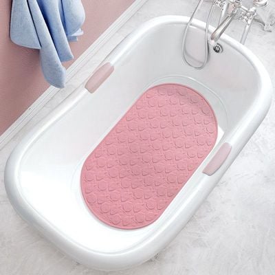 Non-Slip Kids Bath Mat, Odorless Silicone Bathtub Mat for Kids, Hydrophobic, Safe, and Comfortable for Home Bathroom