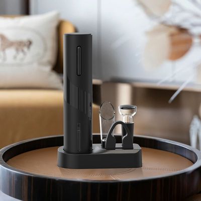 Electric Wine Opener Set Black 