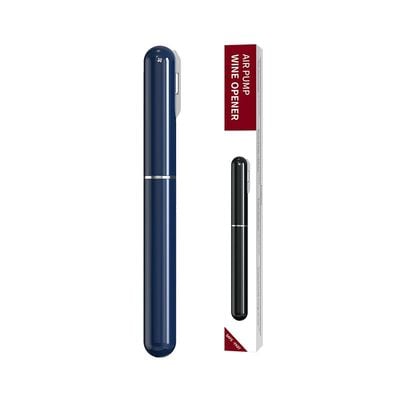 Electric Wine Opener Pen Design Blue