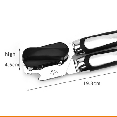 Can Opener with Rectangular Edge