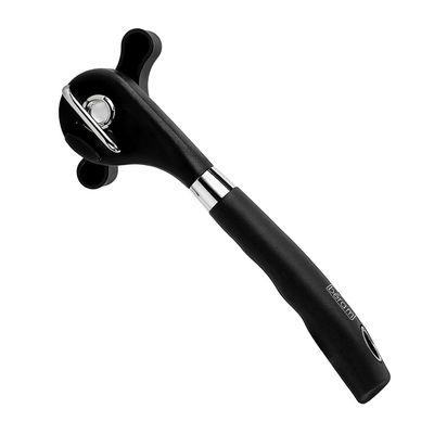 Manual Curved Can Opener Black