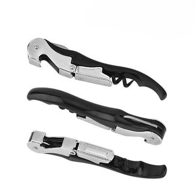 Waiter's Corkscrew Black & Silver