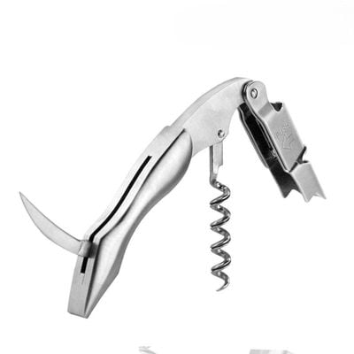 Waiter's Corkscrew Silver Thick