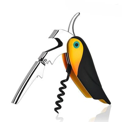 Waiter's Corkscrew Parrot Shaped