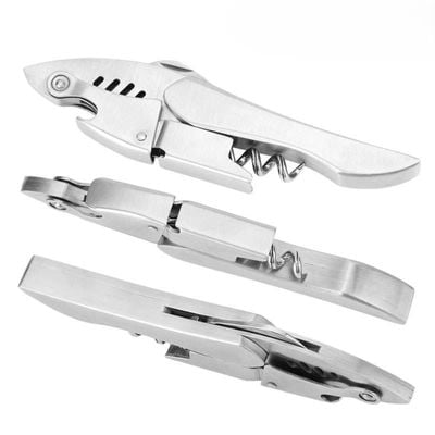 Waiter's Corkscrew Full Silver