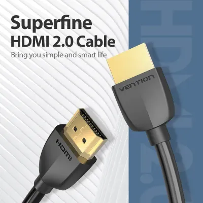 VENTION Portable HDMI Cable 0.5M BlackModel # AAIBD