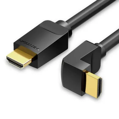 HDMI Right Angle  Cable 90 Degree 1M Black