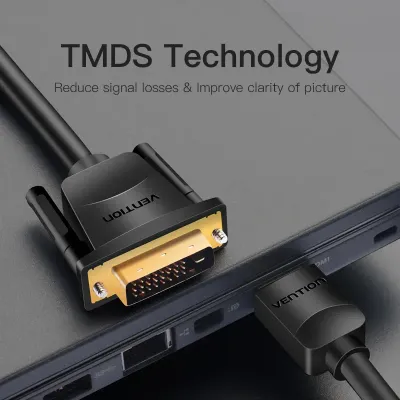 VENTION HDMI to DVI Cable 1M BlackModel # ABFBF