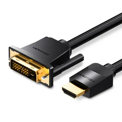 VENTION HDMI to DVI Cable 1M BlackModel # ABFBF