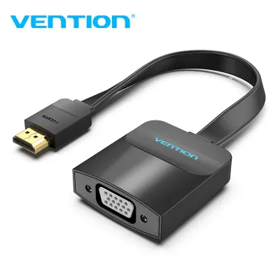 VENTION Flat HDMI to VGA Converter 0.15M BlackModel # ACIBB